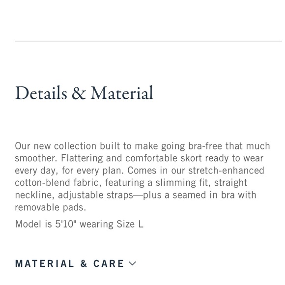 Abercrombie Bra-Free Everyday Skort Dress - Picture 3 of 6